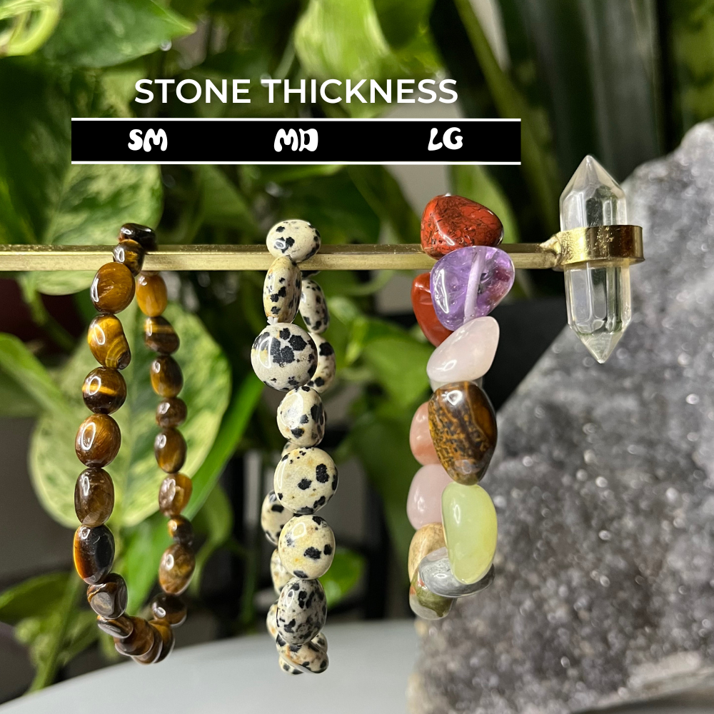 GEM STONE BRACELETS (nugget)